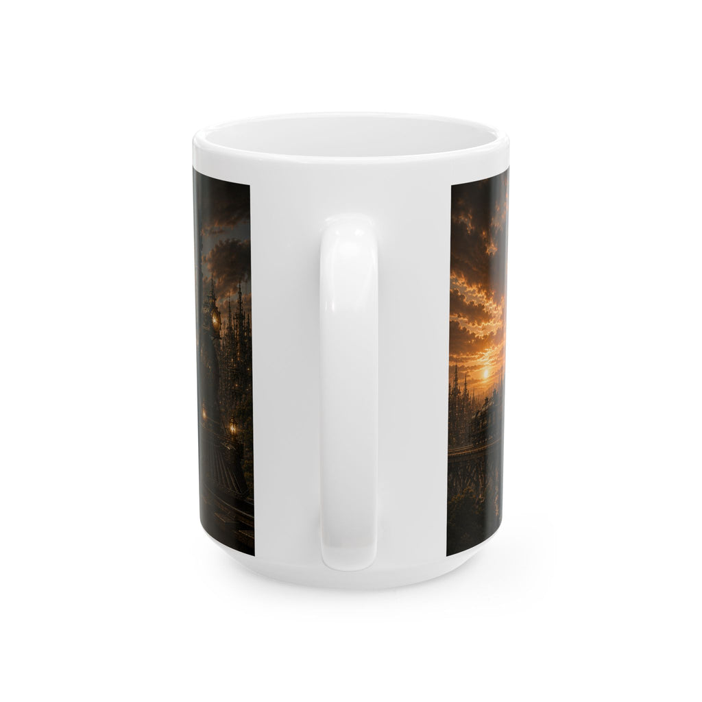Blood and Steam Steampunk Train Coffee Mug (15oz)