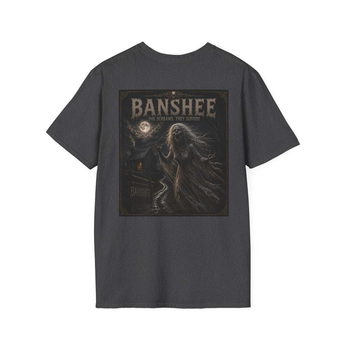 Banshee Myth Monster T‑Shirt Halloween Tee Myths and Monster