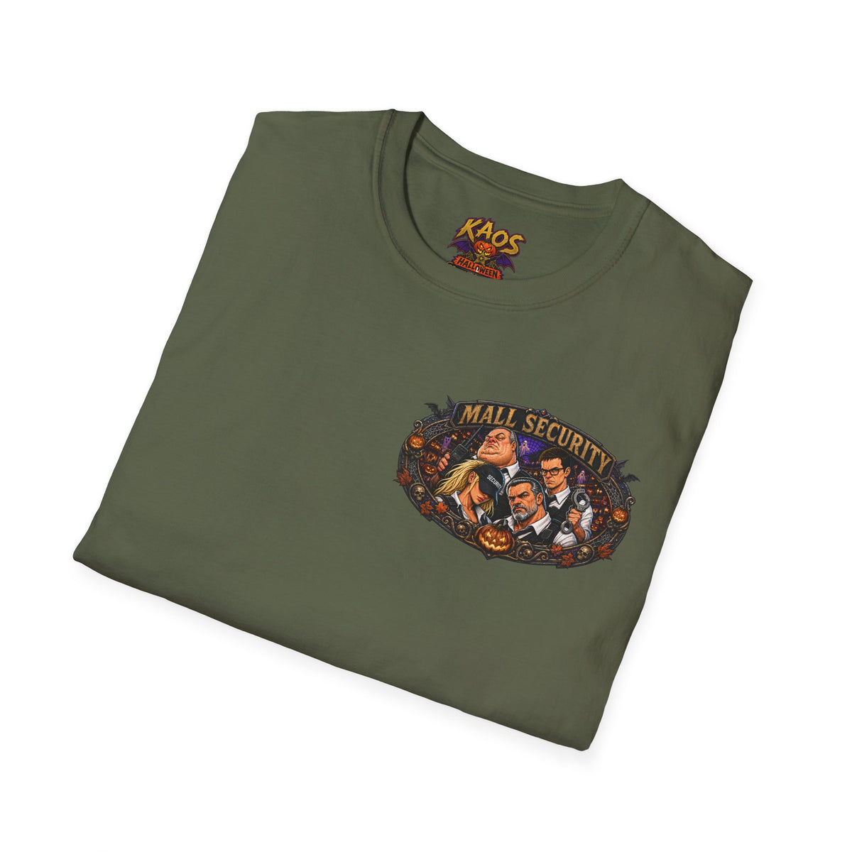 Fuze Red Riding Hood Vintage Halloween T-Shirt - Mall Security Graphic T-Shirt