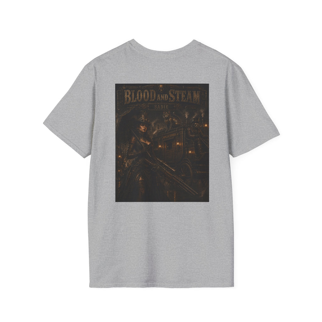 Sadie Steampunk Graphic T-Shirt - Blood & Steam
