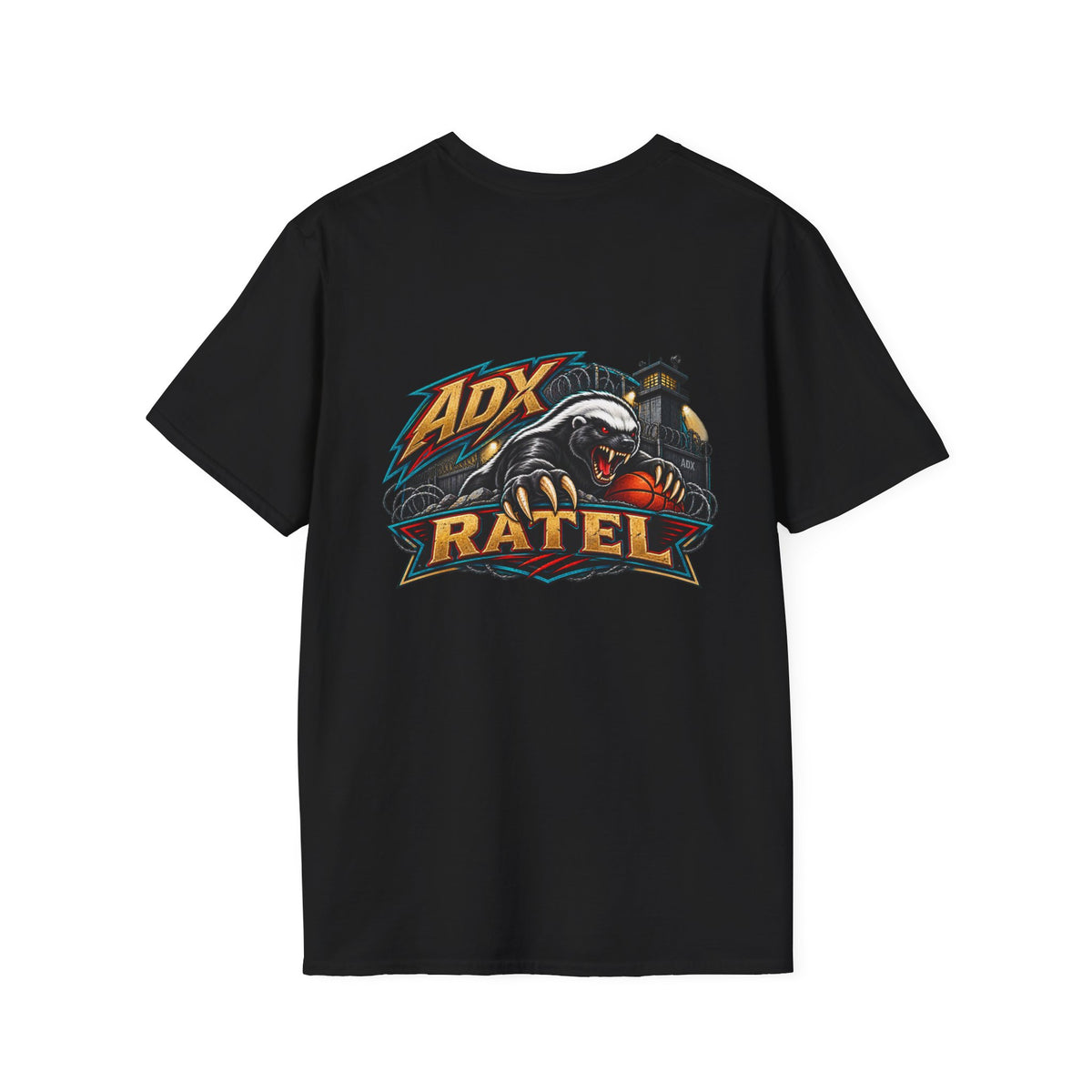 ADX Ratel Basketball Graphic T-Shirt-tee-shirt-basketball shirt-hard time jerseys-team shirt