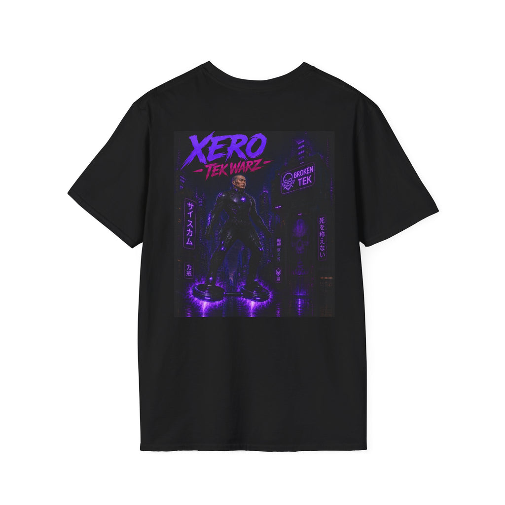 Xero Broken Tek Graphic T-Shirt - Tek Warz