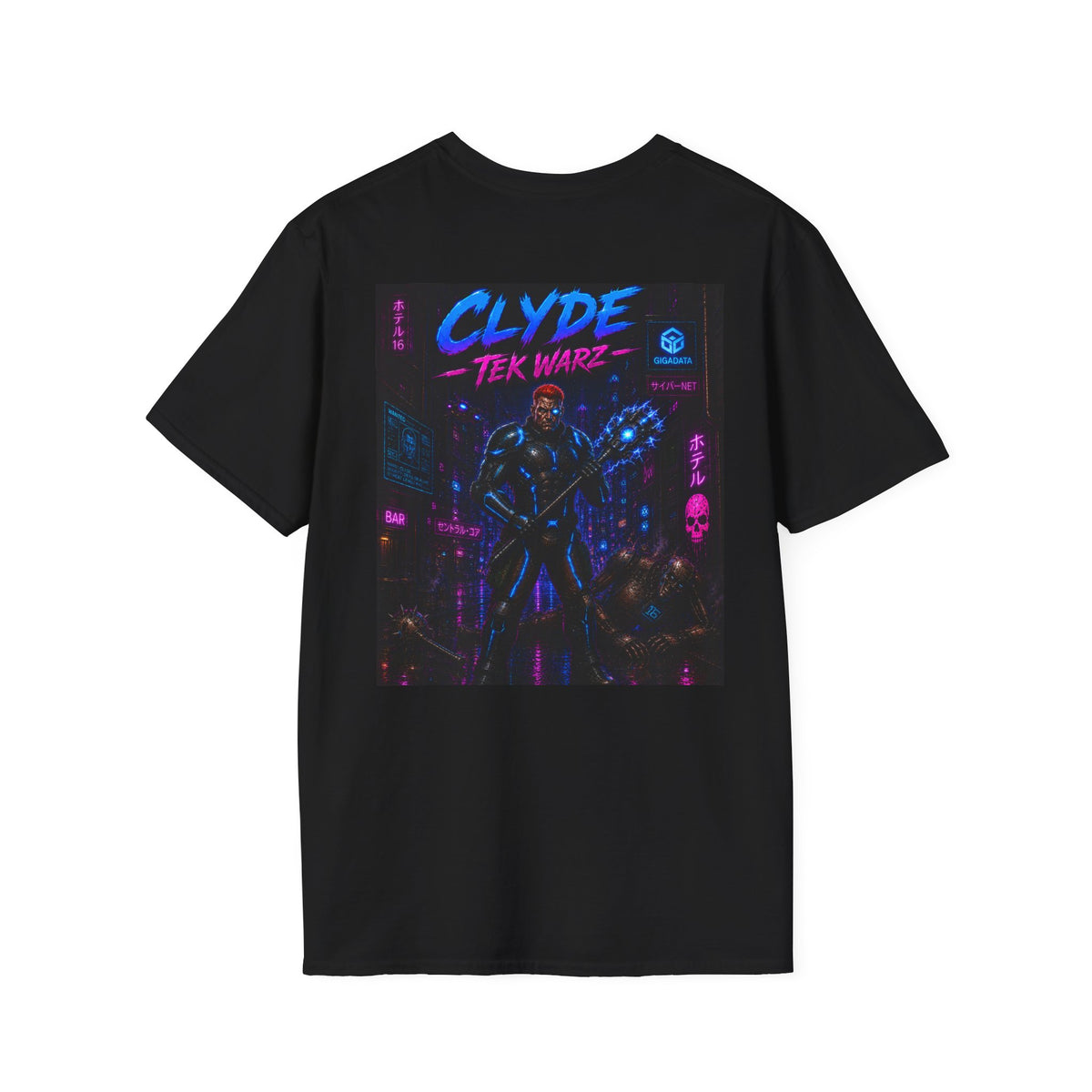 Clyde Tek Enforcement Agency Graphic T-Shirt - Tek Warz