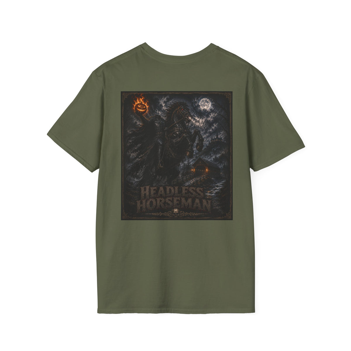Headless Horseman Myth & Monster T‑Shirt Halloween Shirt