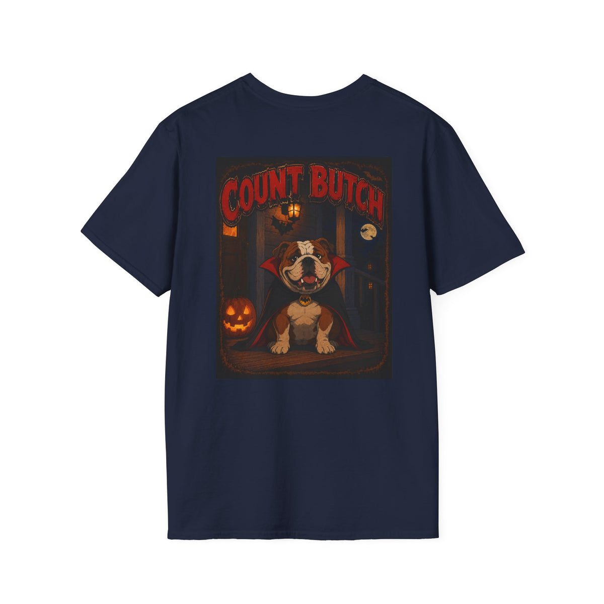 Count Butch Graphic T-Shirt - Kaos Halloween T-Shirt