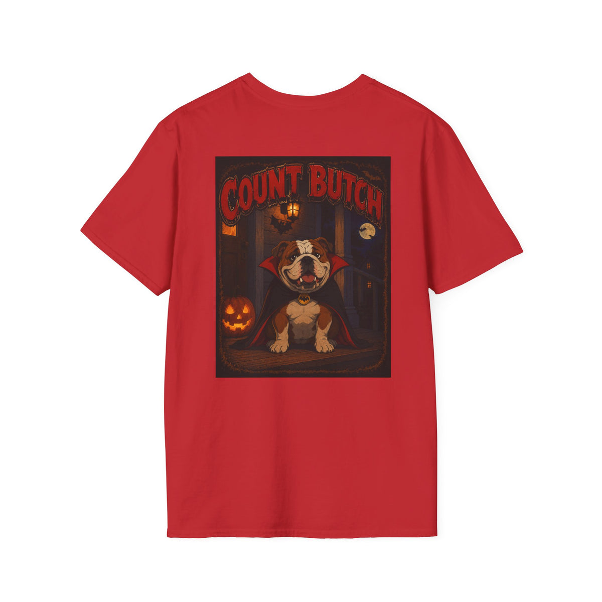 Count Butch Graphic T-Shirt - Kaos Halloween T-Shirt