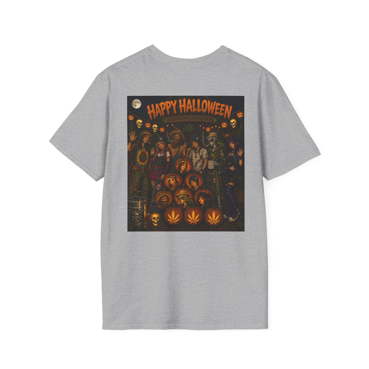 Homegrown Group Vintage Halloween T-Shirt - Homegrown Graphic T-Shirt