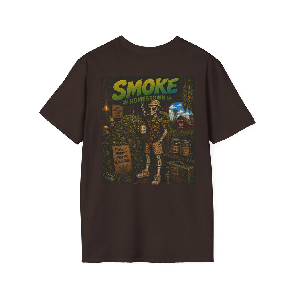 Smoke Grey Alien Graphic T-Shirt — Homegrown