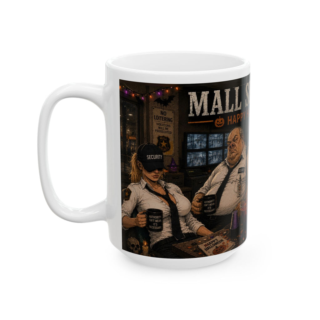 Mall Security Halloween Party Coffee Mug (15oz)