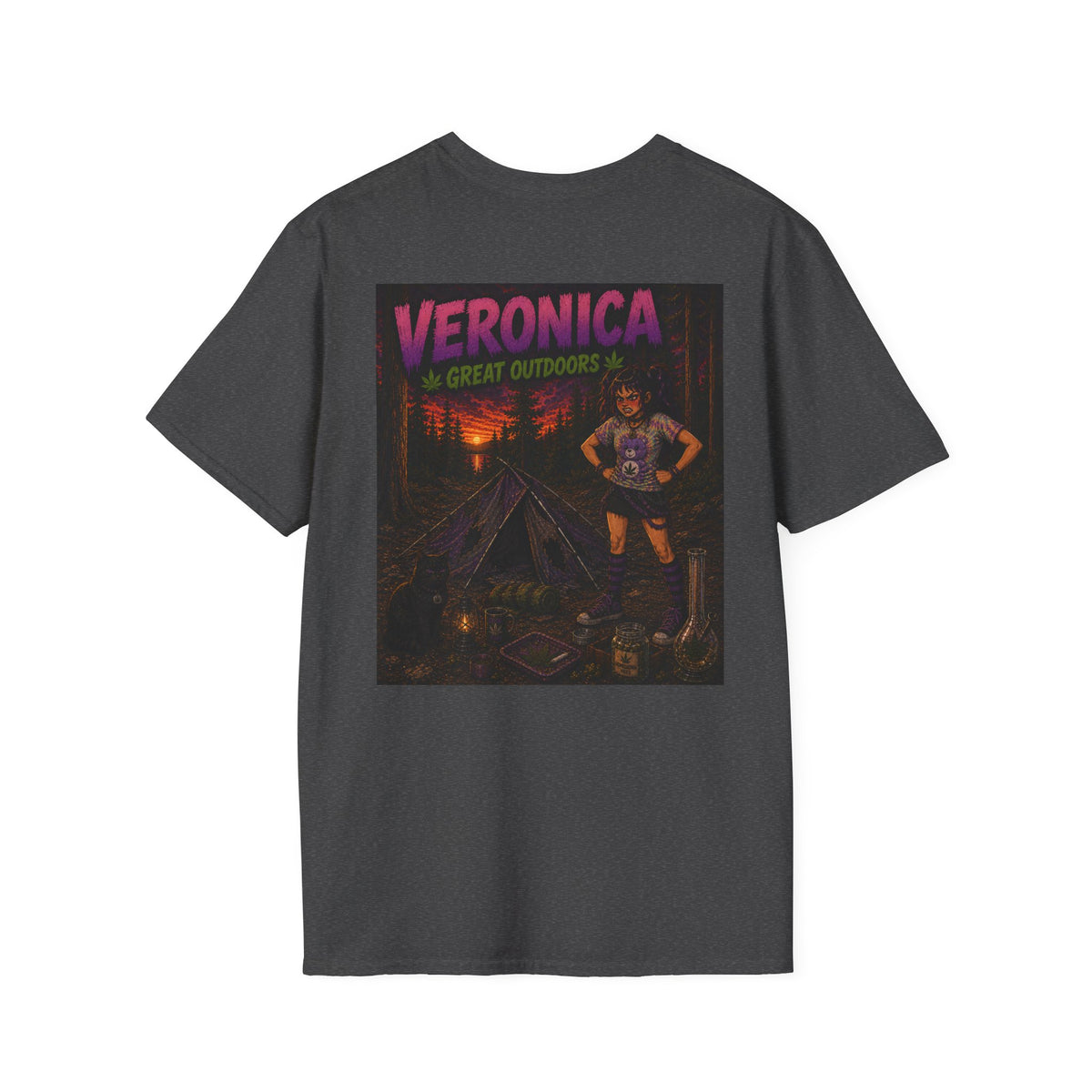Veronica Great Outdoors - Graphic T-Shirt Homegrown