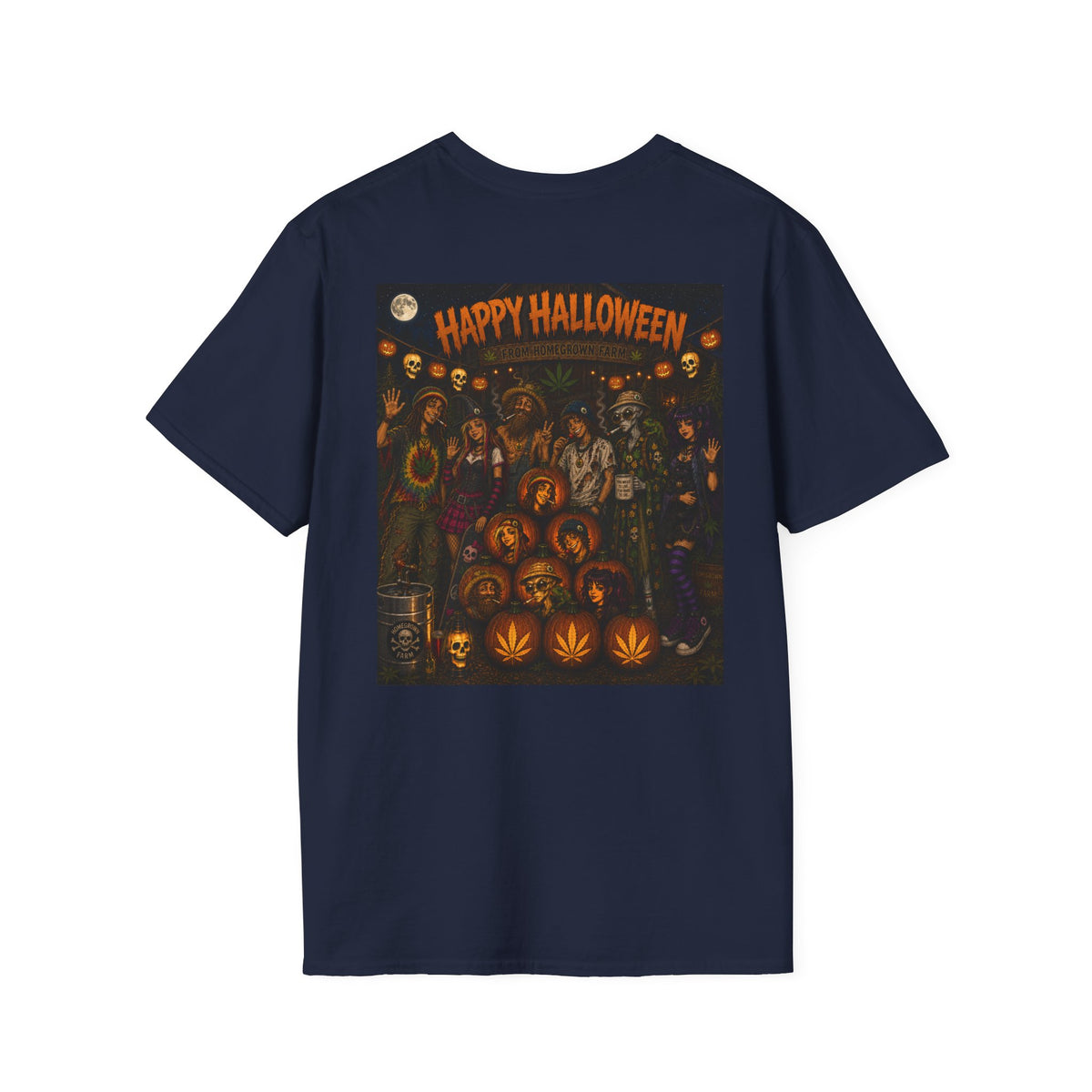 Homegrown Group Vintage Halloween T-Shirt - Homegrown Graphic T-Shirt