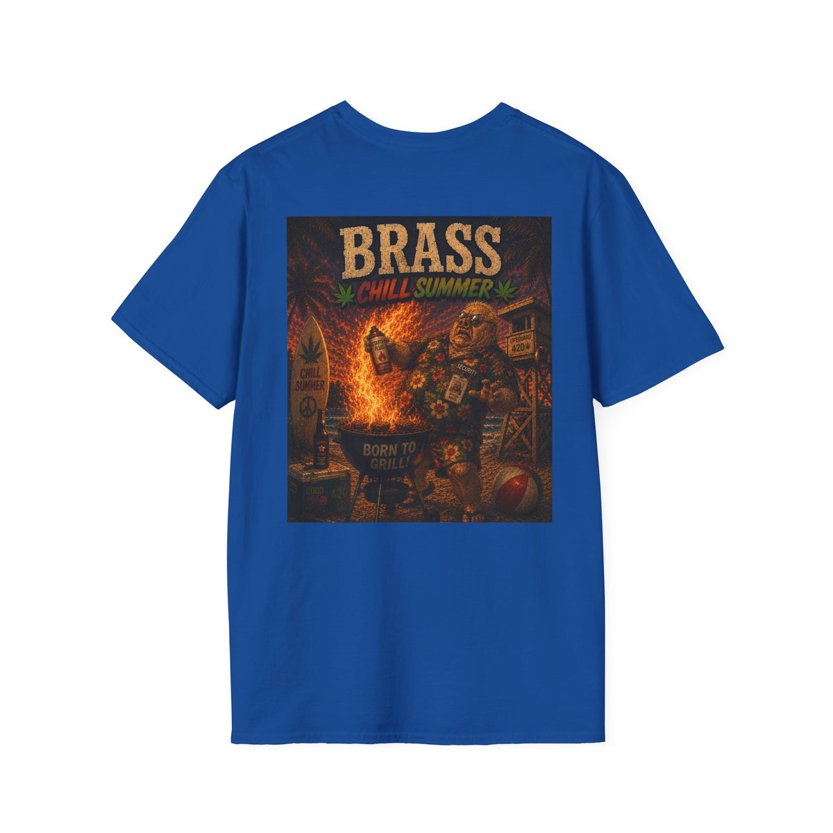 Brass Chill Summer - Graphic T-Shirt Mall Security