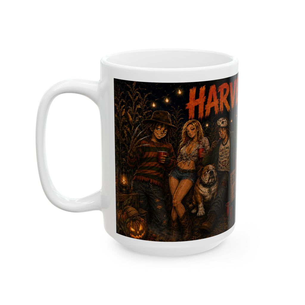 Homegrown Harvest Party Halloween Coffee Mug  (15oz)
