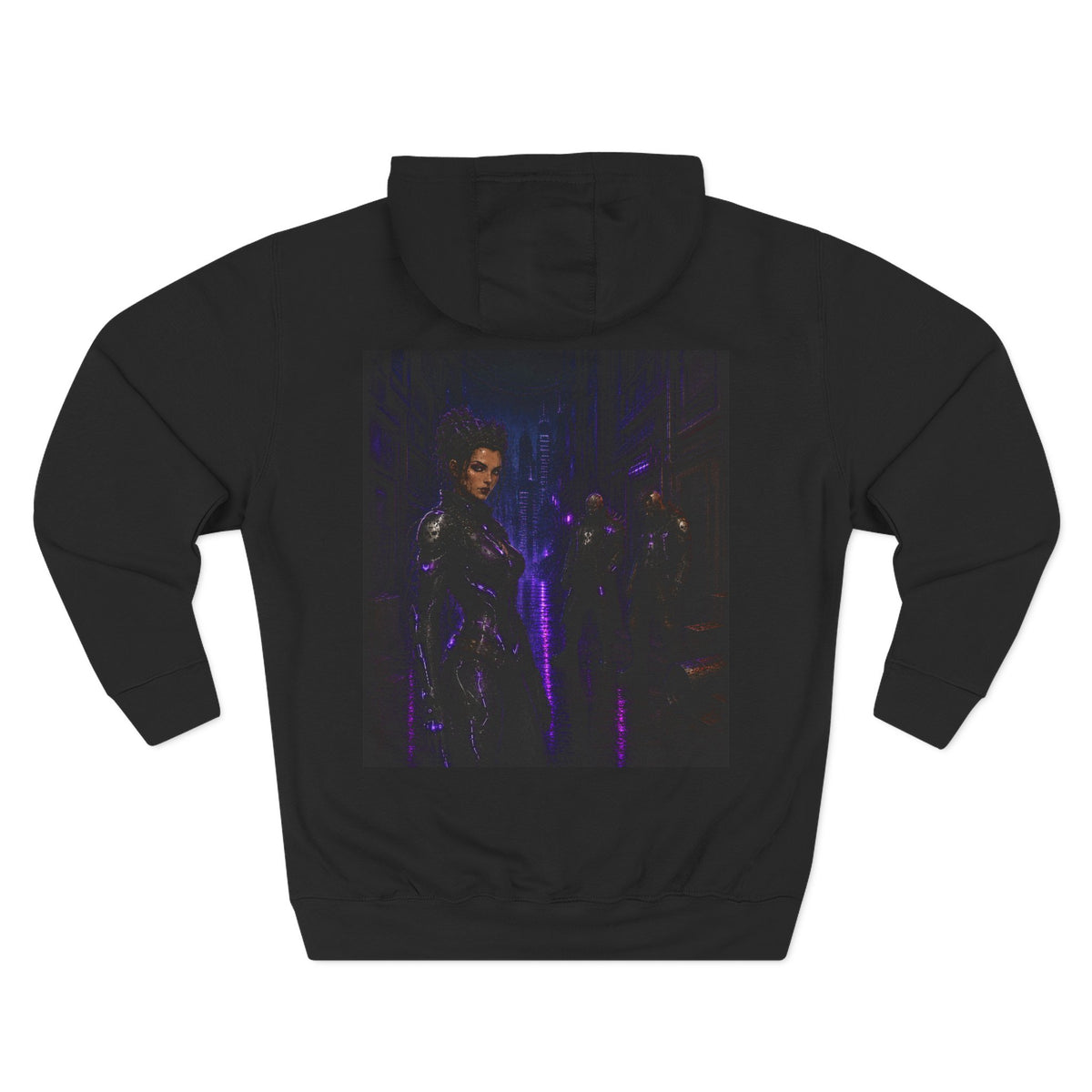 Jade Broken Tek Graphic Hoodie-Tek Wars