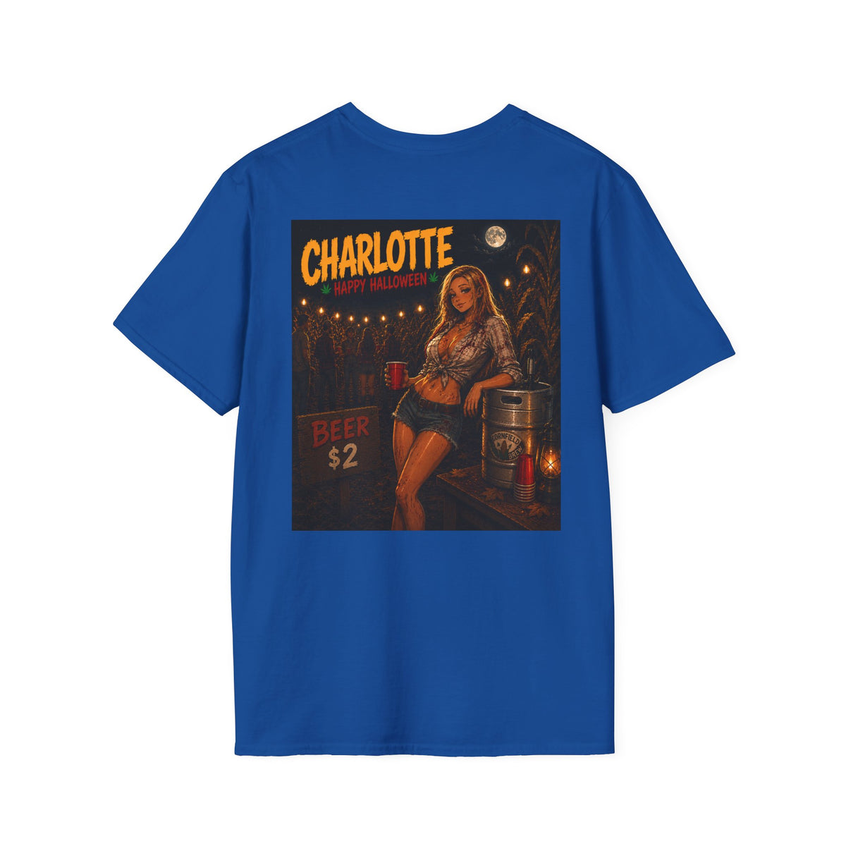 Charlotte Daisy Duke Vintage Halloween - Homegrown Graphic T-Shirt