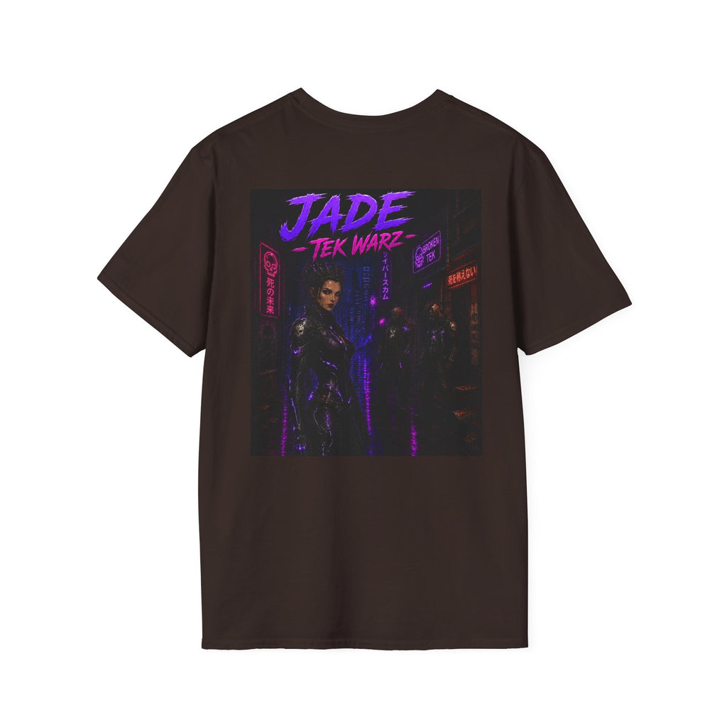 Jade Broken Tek Graphic T-Shirt - Tek Warz