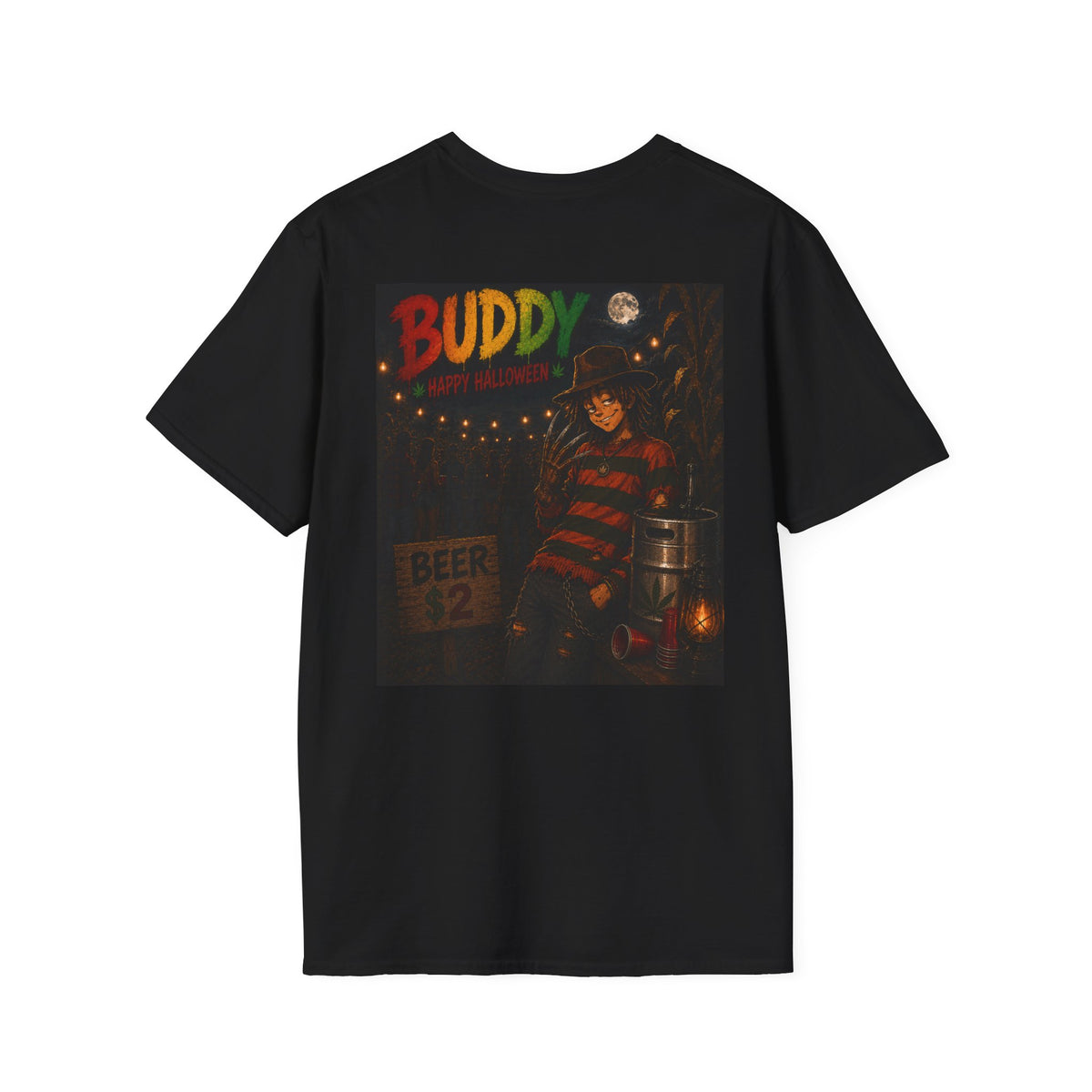Buddy Freddy Vintage Halloween - Homegrown Graphic T-Shirt