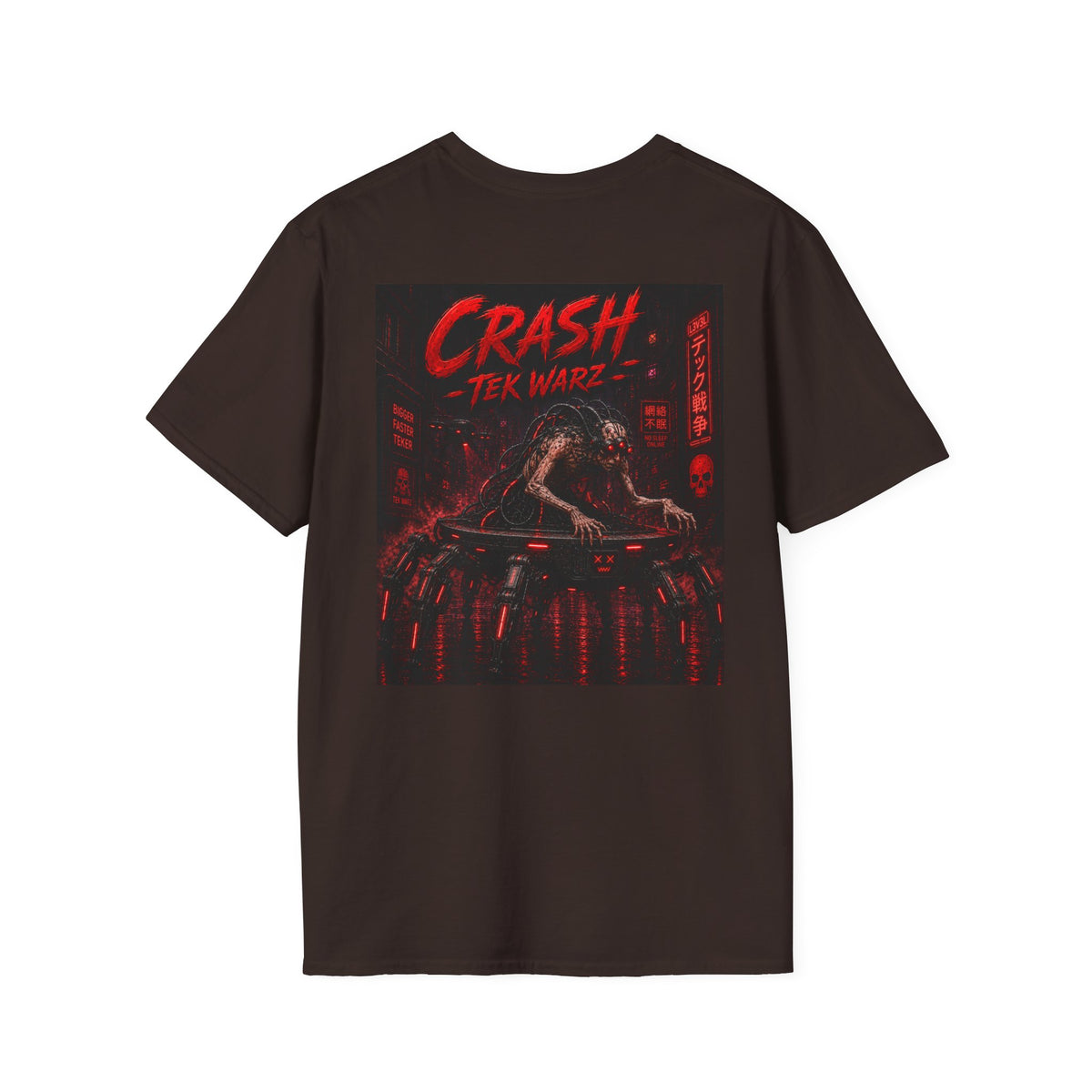 Crash Tekmites Graphic T-Shirt - Tek Warz