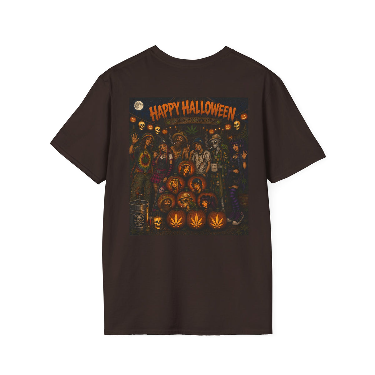 Homegrown Group Vintage Halloween T-Shirt - Homegrown Graphic T-Shirt