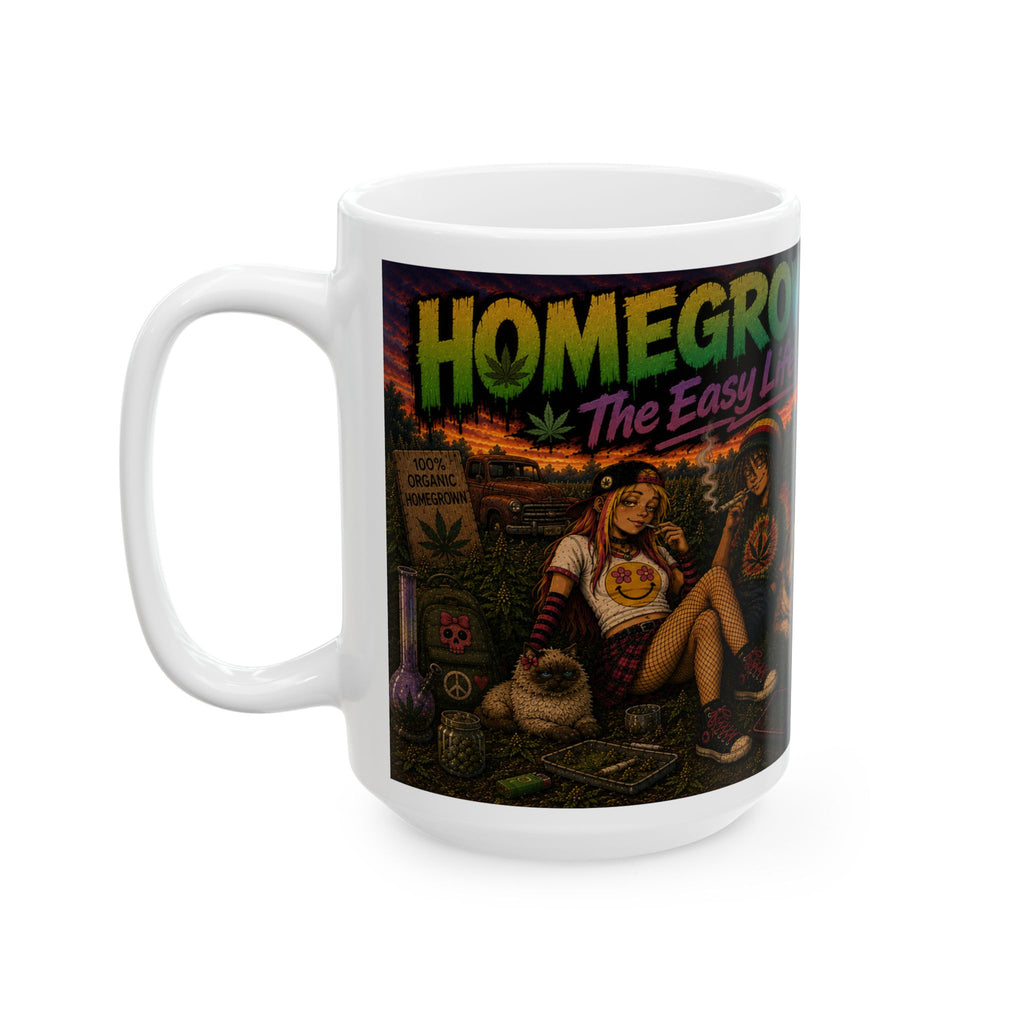 Homegrown Eazy Life Coffee Mug - (15oz)