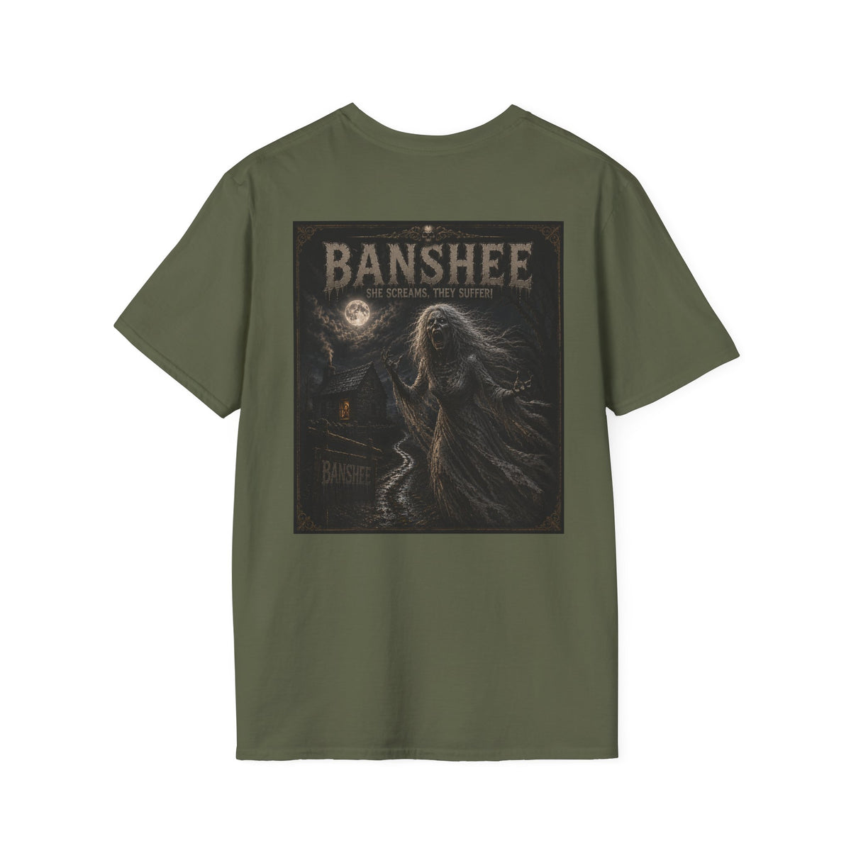 Banshee Myth Monster T‑Shirt Halloween Tee Myths and Monster