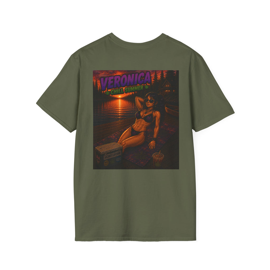 Veronica Chill Summer-Graphic T Shirt Homegrown