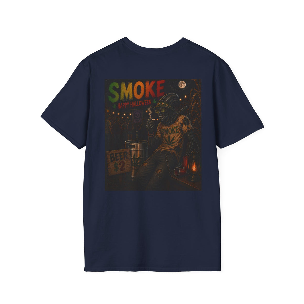Smoke Xenomorph Vintage Homegrown T-Shirt — Homegrown gaphic T Shirt