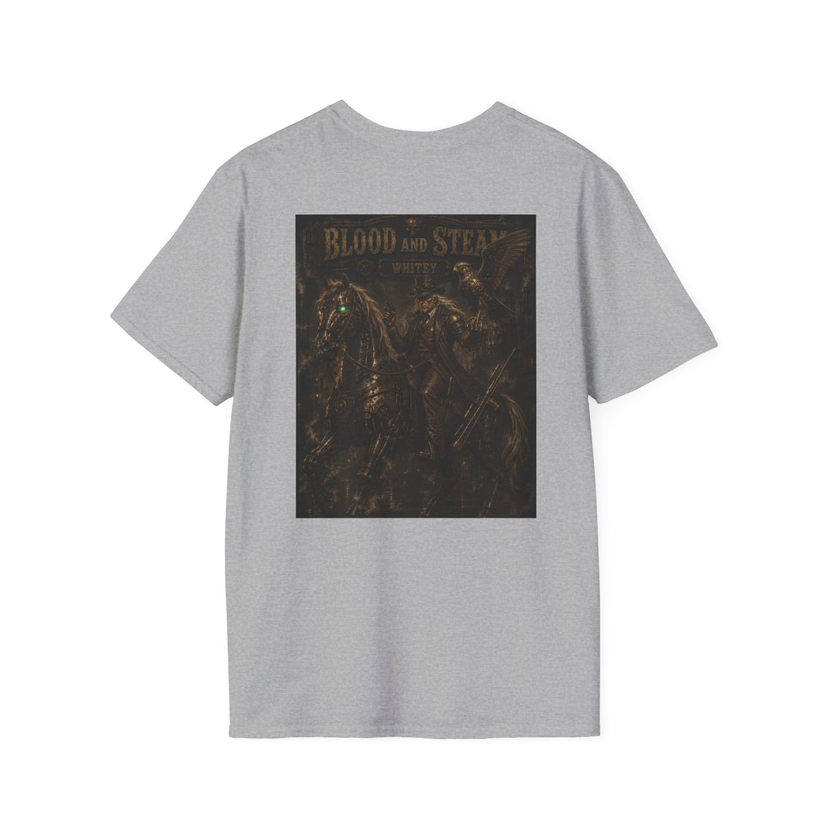 Whitey Steampunk Graphic T-Shirt - Blood & Steam