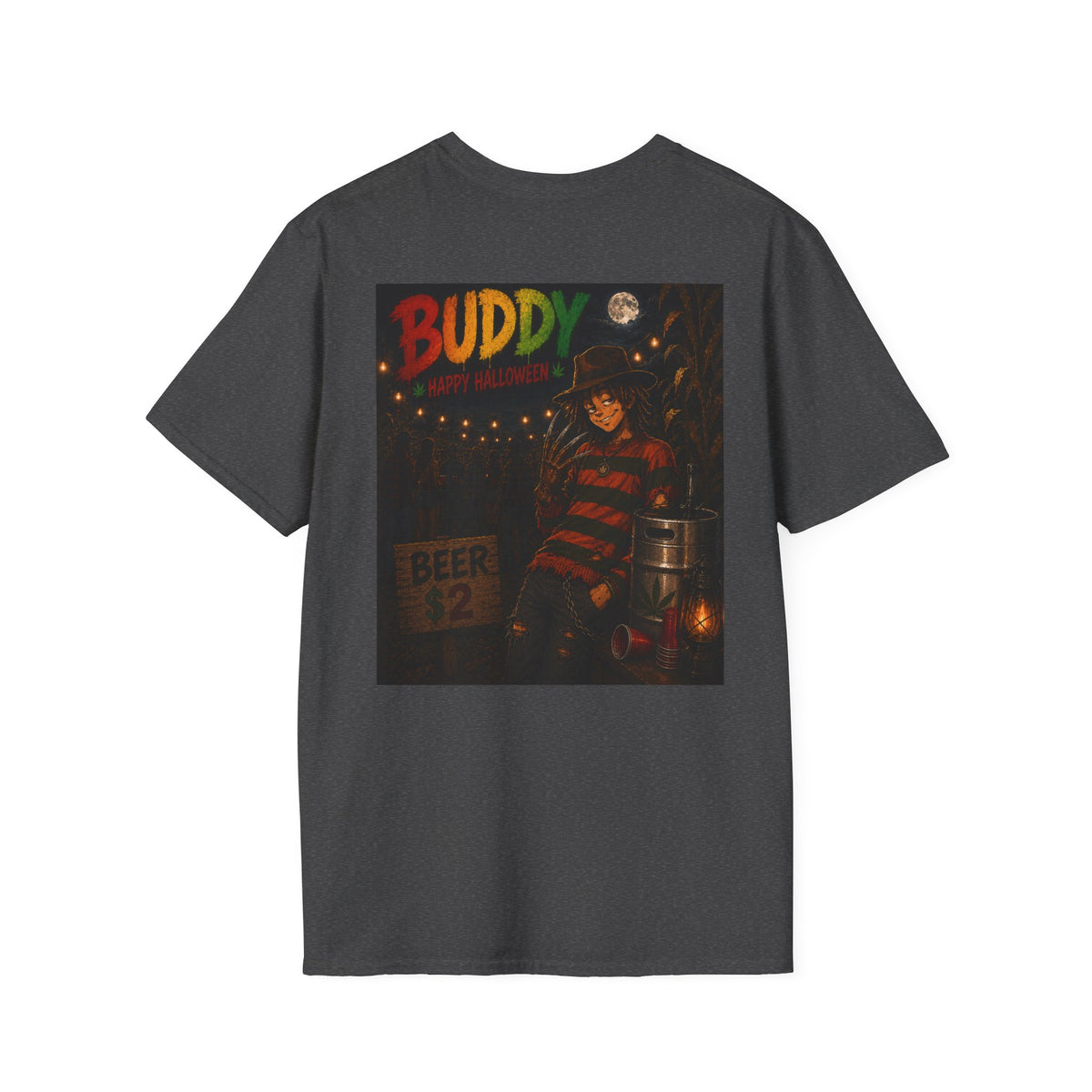 Buddy Freddy Vintage Halloween - Homegrown Graphic T-Shirt