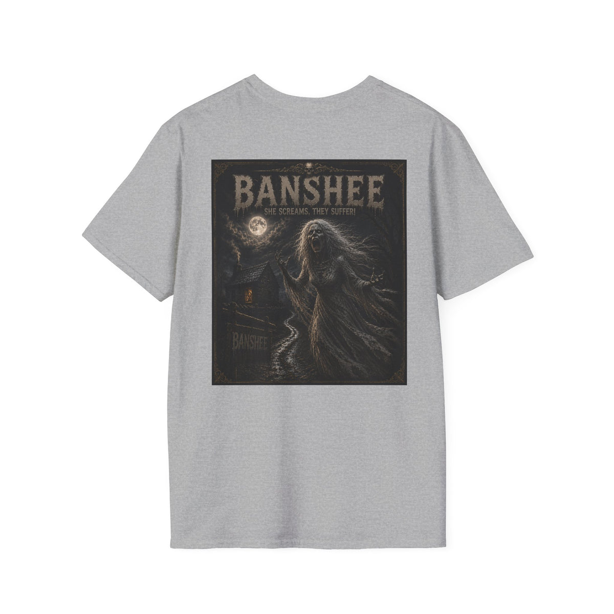 Banshee Myth Monster T‑Shirt Halloween Tee Myths and Monster