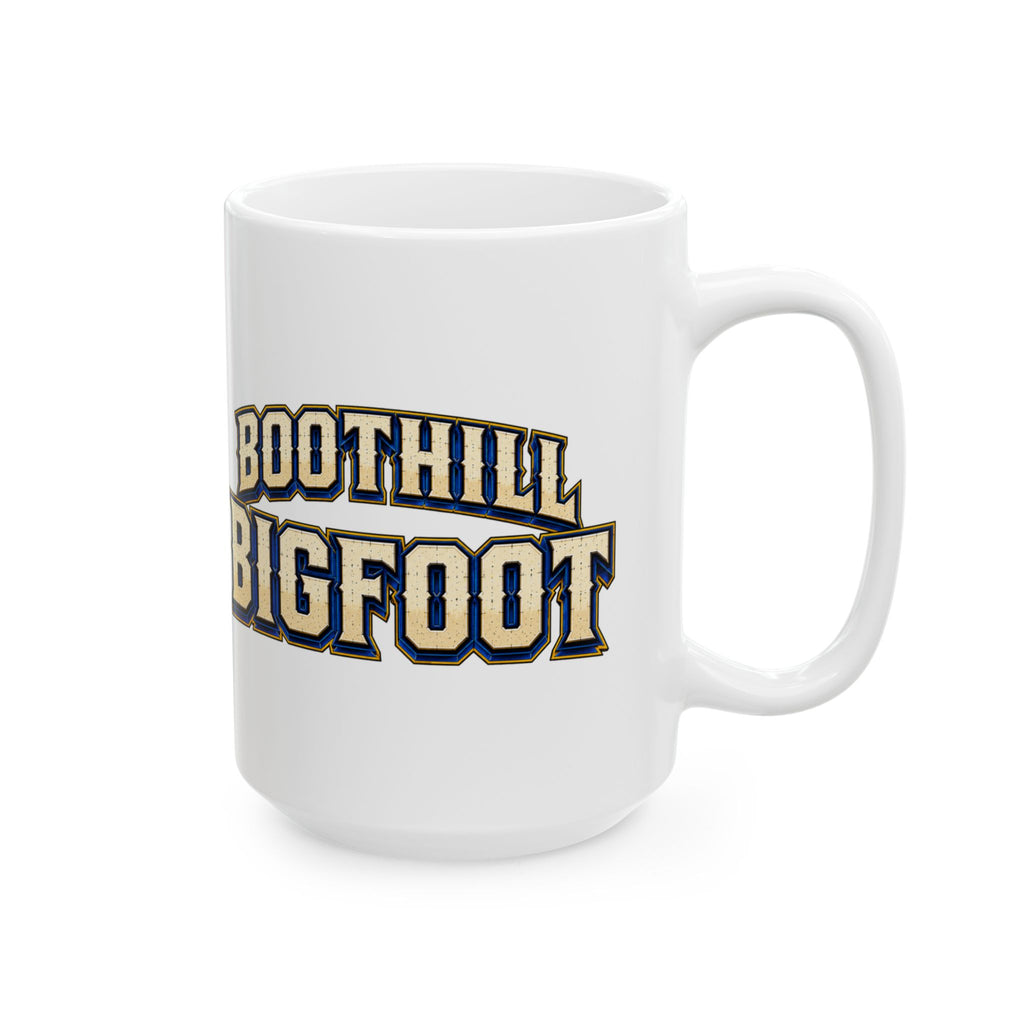 Boot Hill Bigfoot Baseball Coffee Mug — Hard Time Jerseys Coffee Cup (15oz)