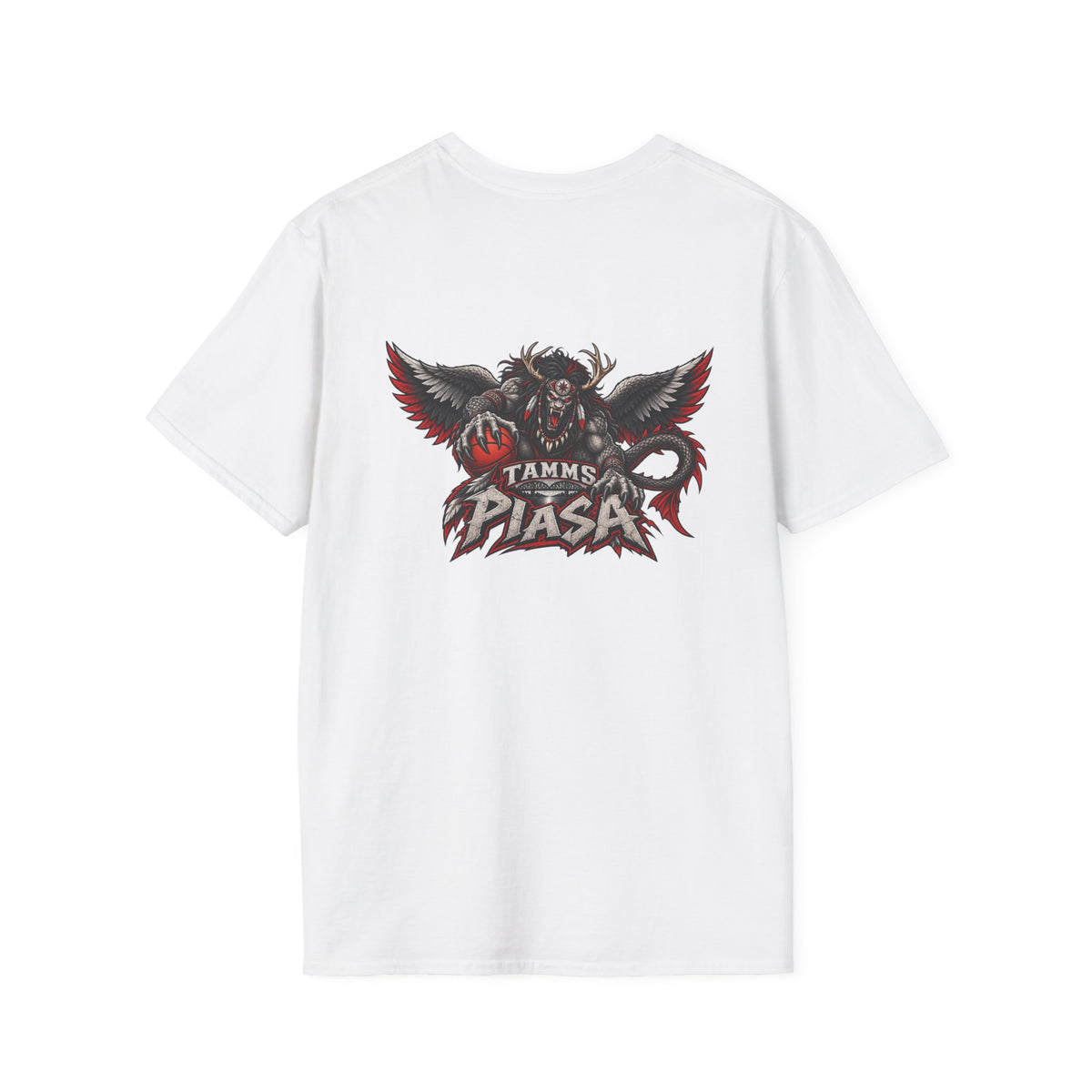Tamms Piasa Graphic Basketball T-Shirt-vintage basketball tee-retro basketball shirt-graphic basketball t-shirt-hard time jerseys