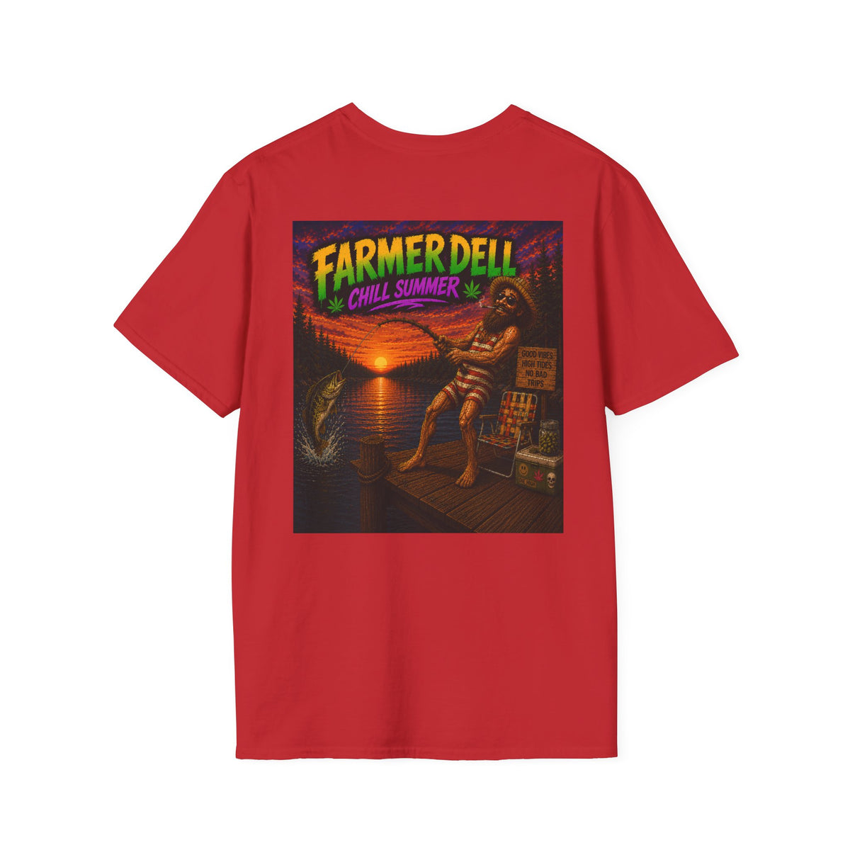 Farmer Dell Chill Summer - Graphic T-Shirt Homegrown