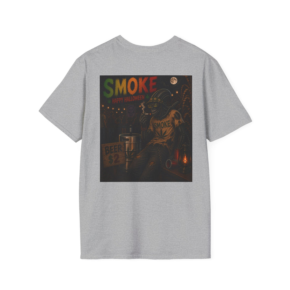 Smoke Xenomorph Vintage Homegrown T-Shirt — Homegrown gaphic T Shirt