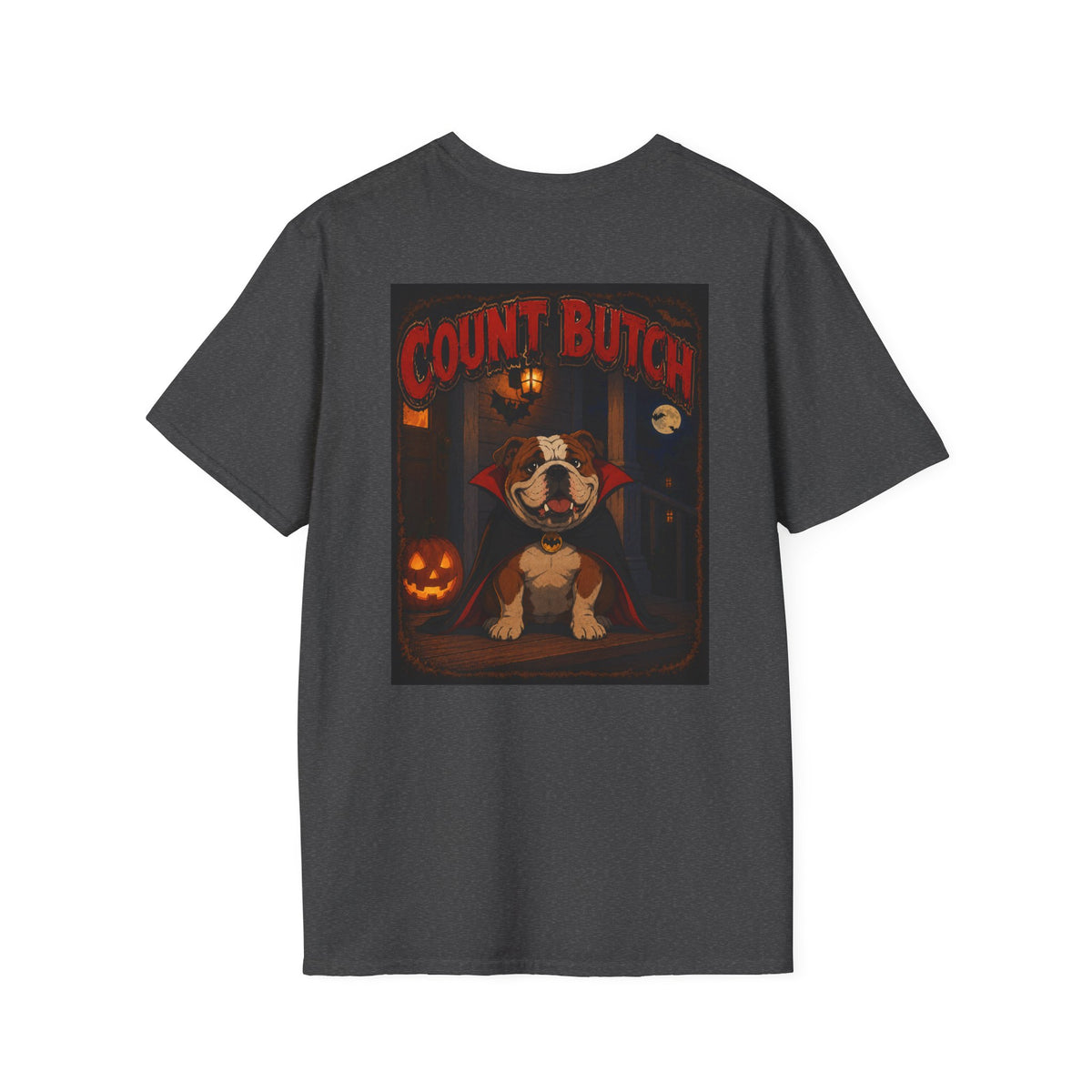 Count Butch Graphic T-Shirt - Kaos Halloween T-Shirt