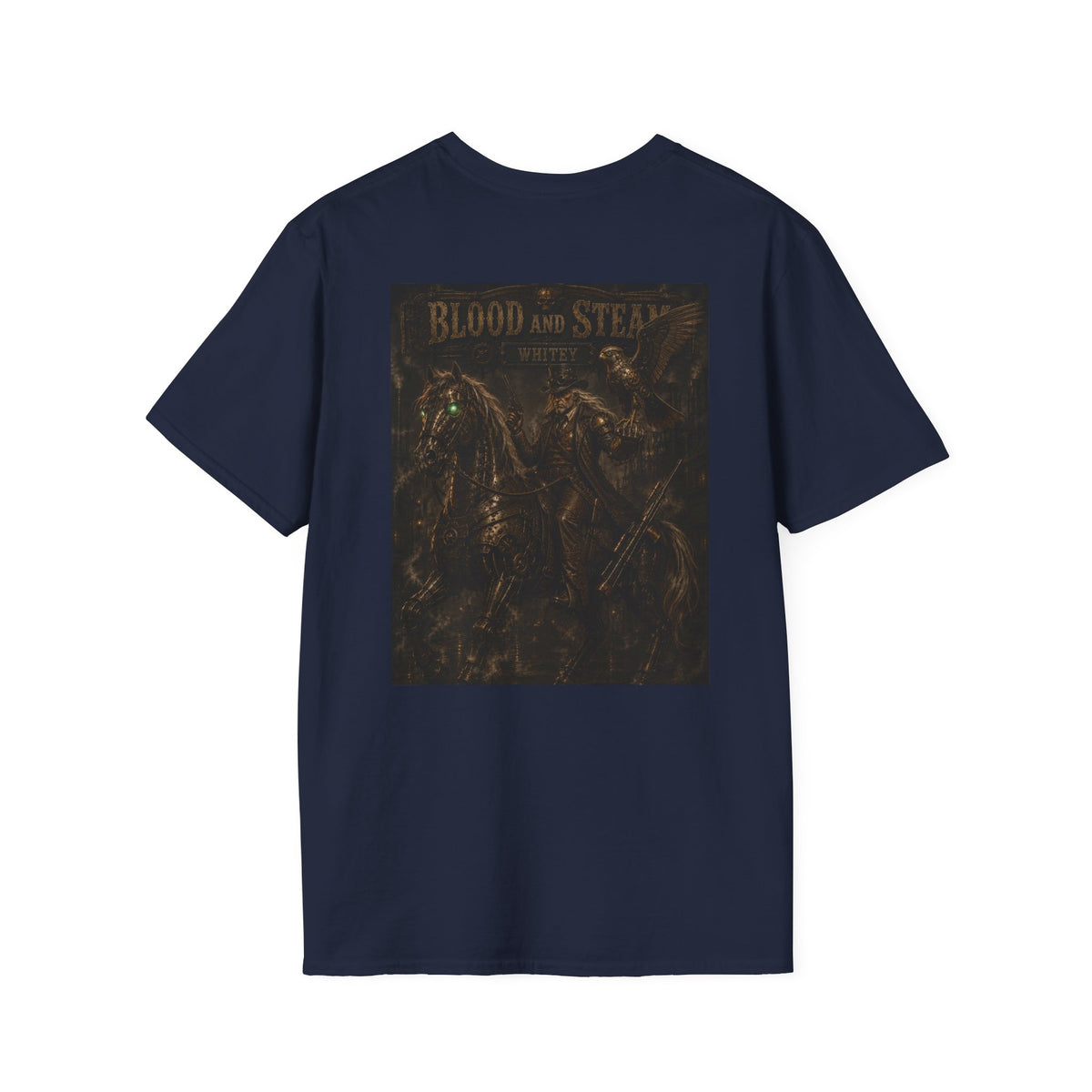 Whitey Steampunk Graphic T-Shirt - Blood & Steam