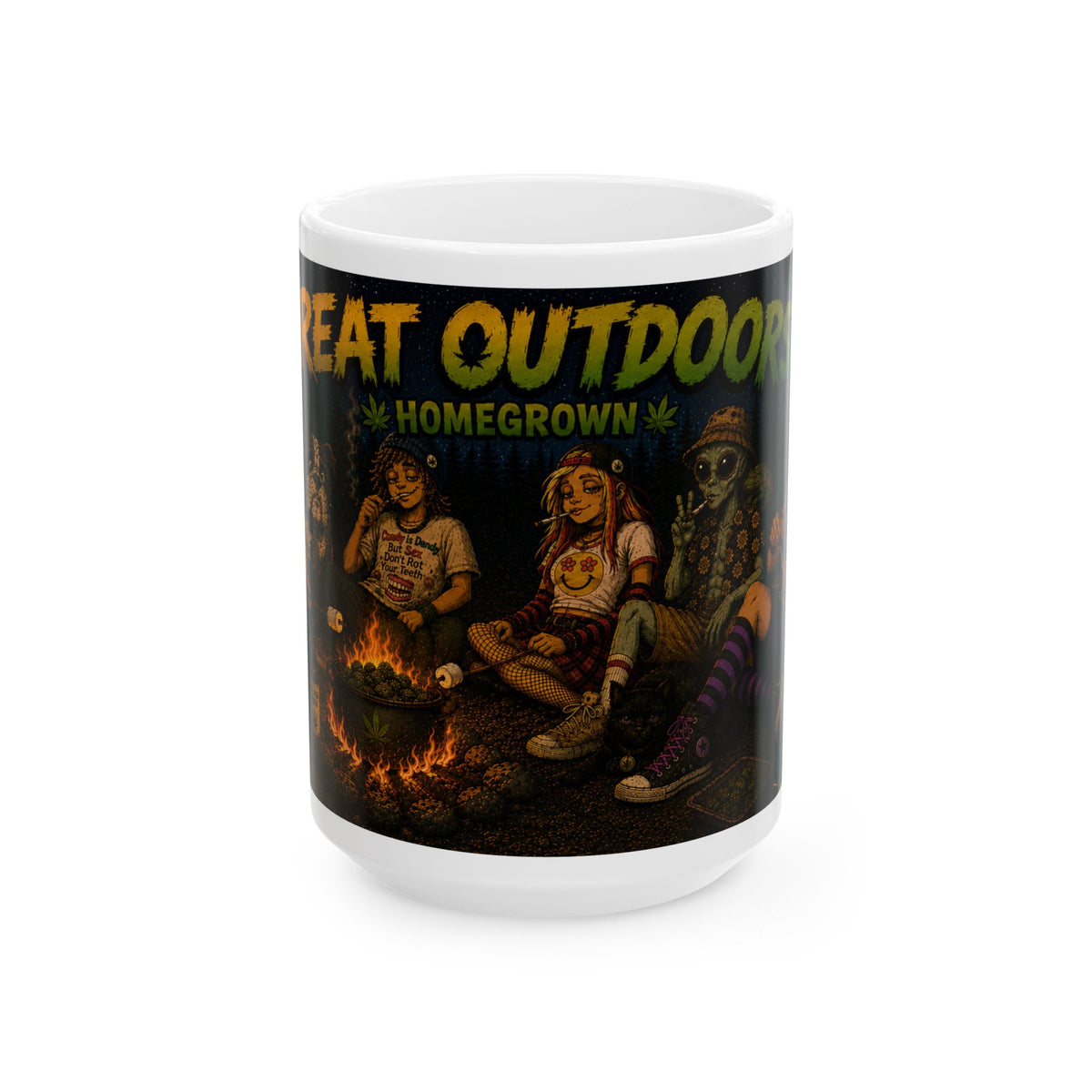 Homegrown Great Outdoors Graphic Coffee Mug (15oz)