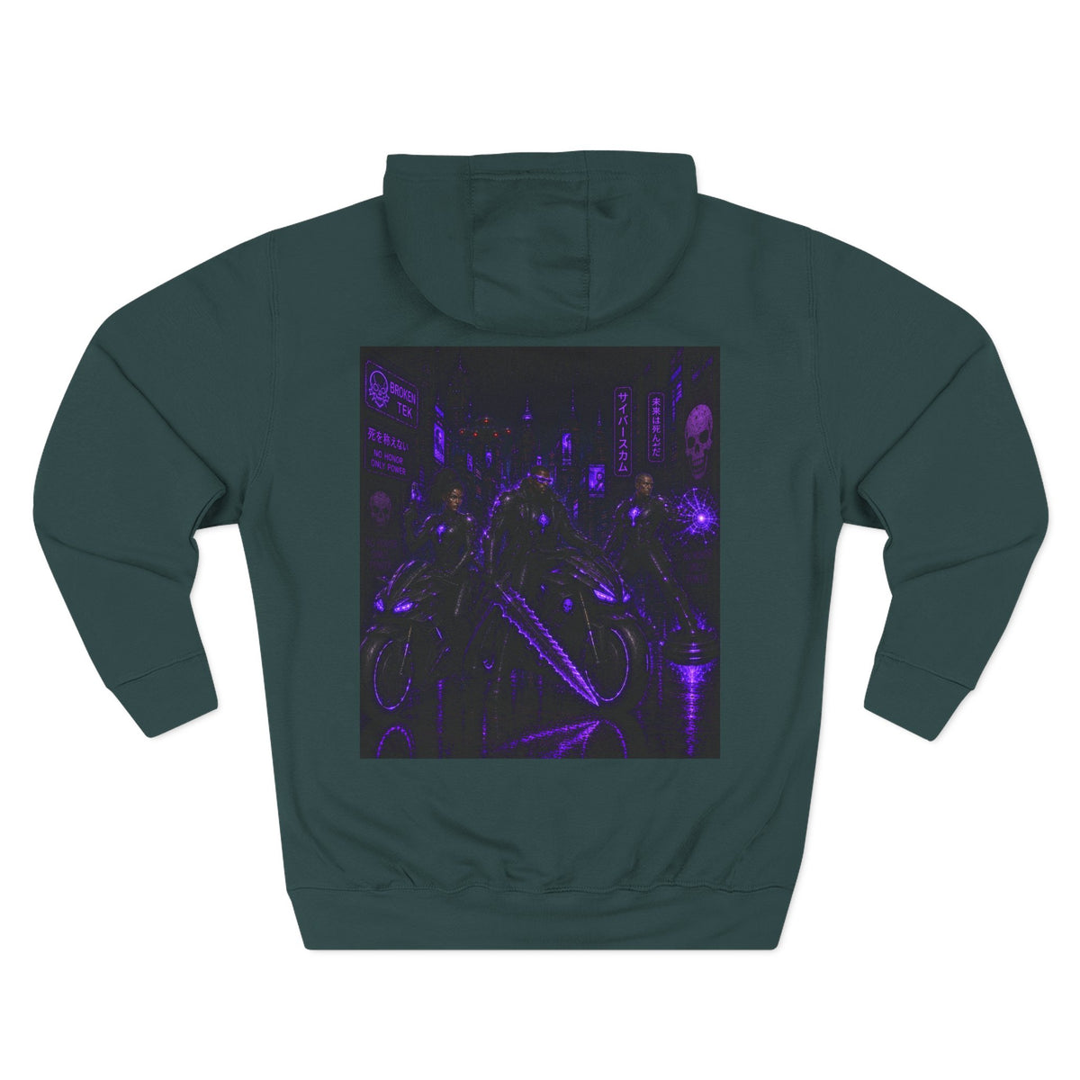 Broken Tek Grapgic Hoodie-Tek Wars