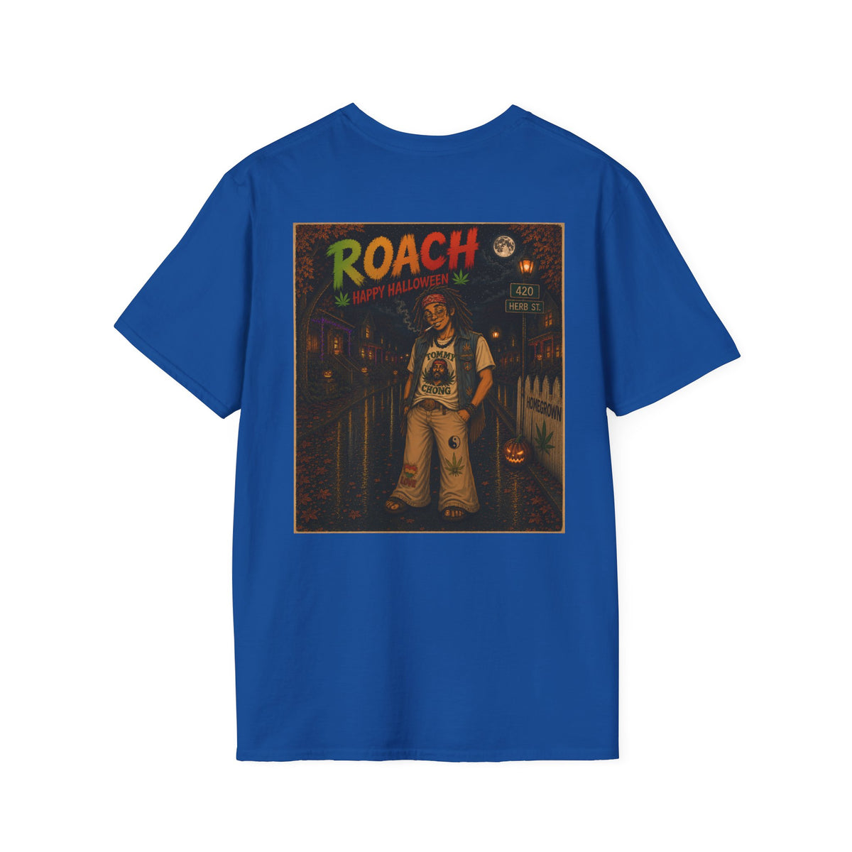 Roach Chong Cosplay Vintage Halloween T-Shirt - Homegrown Graphic T-Shirt
