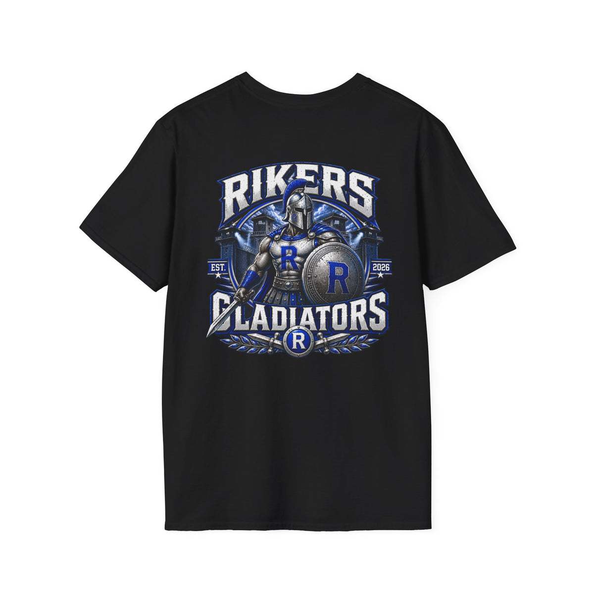 Rikers Gladiators Baseball T-Shirt — Hard Time Jerseys Baseball