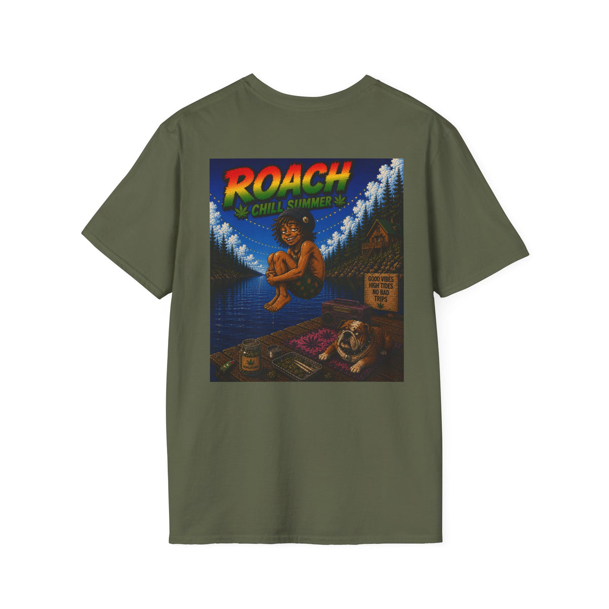 Roach Chill Summer - Graphic T-Shirt Homegrown