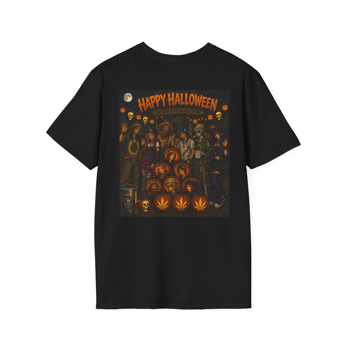 Homegrown Group Vintage Halloween T-Shirt - Homegrown Graphic T-Shirt