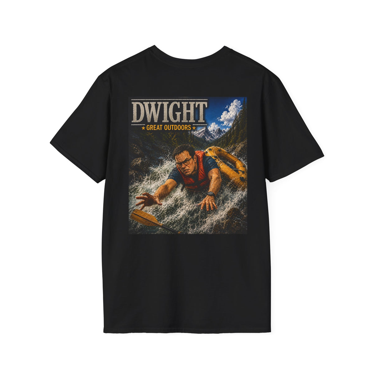 Dwight Great Outdoors - Graphic T-Shirt Mall Security