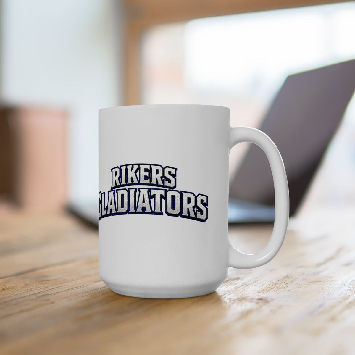 Rikers Gladiators Baseball Coffee Mug (15oz) - Hard Time Jerseys Coffee Cup