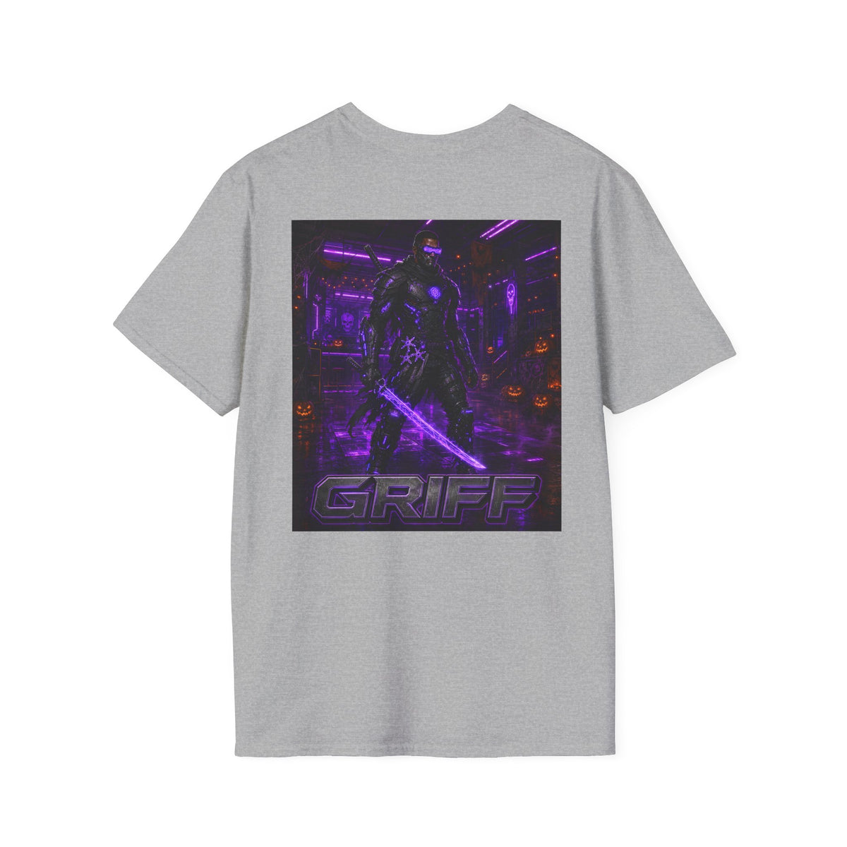 Griff Cyber Ninja Vintage Halloween T Shirt - Tek Warz T Shirt