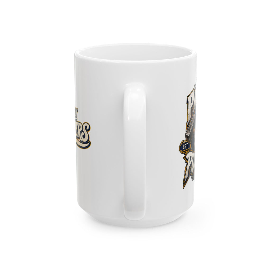 Parchman Pulverizers Baseball Coffee Mug — Hard Time Jerseys Coffee Cup (15oz)