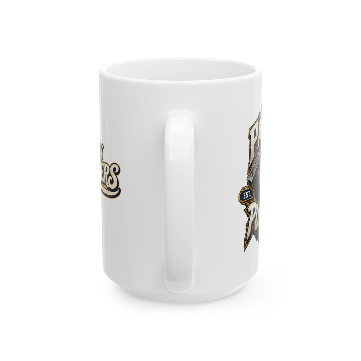 Parchman Pulverizers Baseball Coffee Mug — Hard Time Jerseys Coffee Cup (15oz)