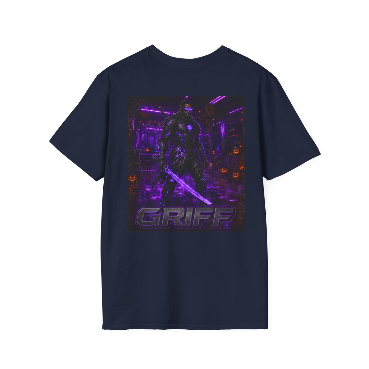 Griff Cyber Ninja Vintage Halloween T Shirt - Tek Warz T Shirt