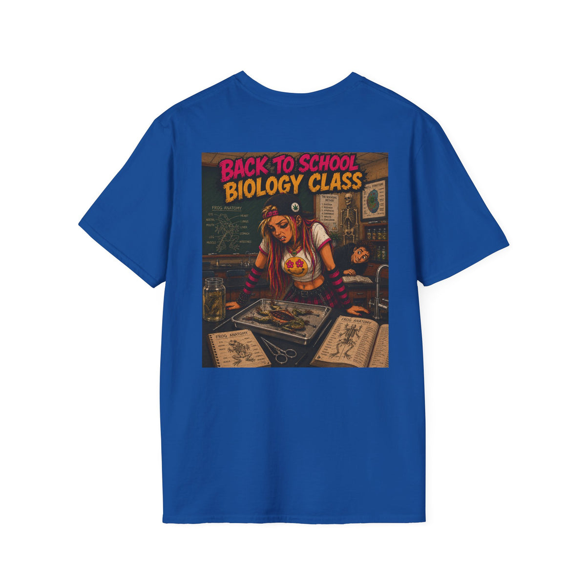Charlotte Biology - Back to School - Graphic T-Shirt Homegrown