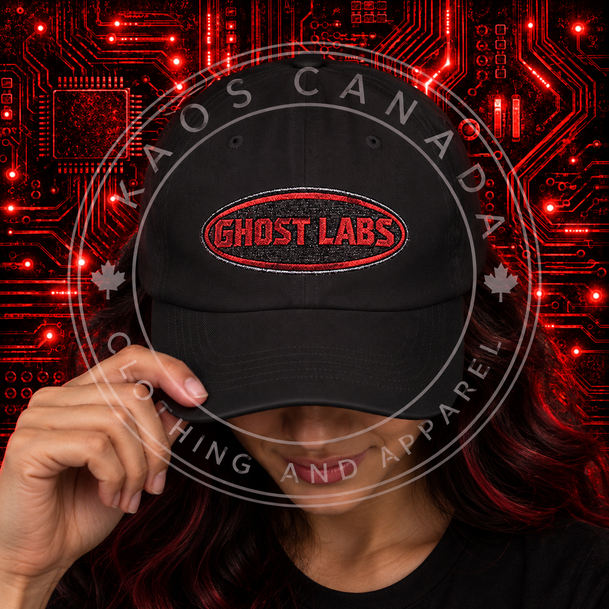 Ghost Labs Tekmites Embroidered Vintage Cap - Tek Warz